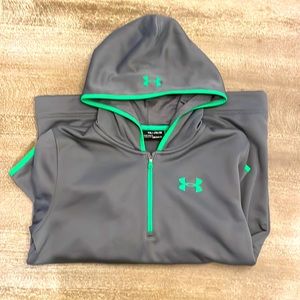 Under Armour Cold Gear 3/4 Zip fleece Hoodie